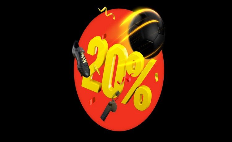 Кэшбек до 20% в акции