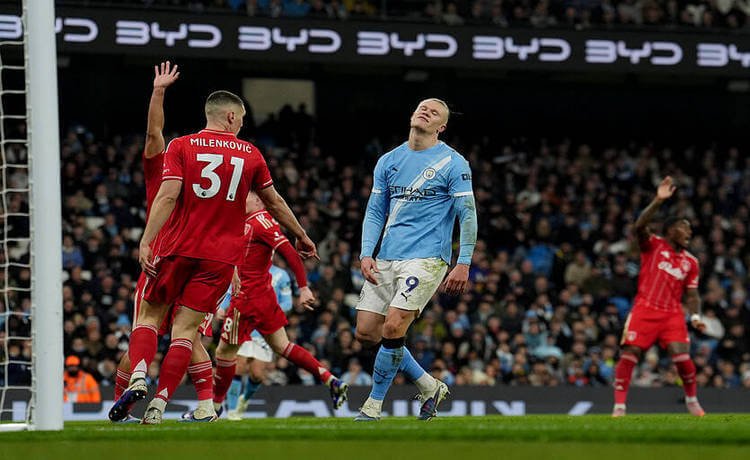 Манчестер Сити неожиданно потерял очки с Ноттингемом