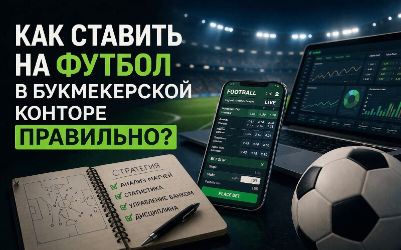 Как правильно делать ставки на футбол?