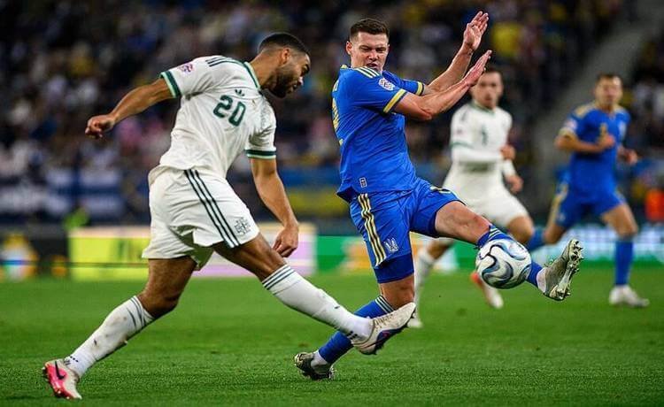Украина - Северная Ирландия 0:3